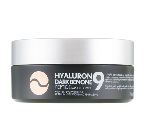 MEDIPEEL Освітлювальні патчі з пептидами Hyaluron Dark Benone Peptide 9 Ampoule Eye Patch, 60 шт 486937635 фото