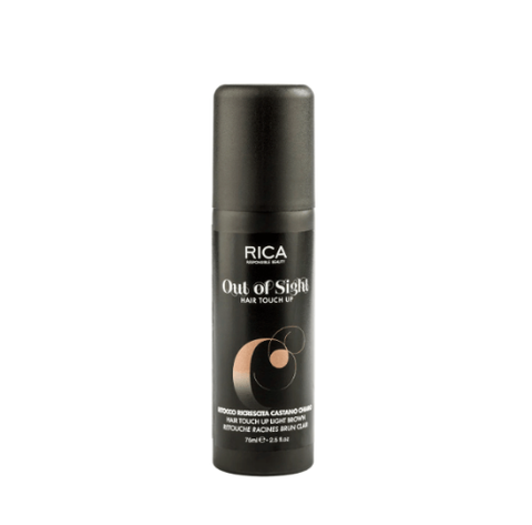 Rica Hair Touch Up Light Brown Камуфляжний спрей для волосся світло-каштановий  75 мл 09743256 фото