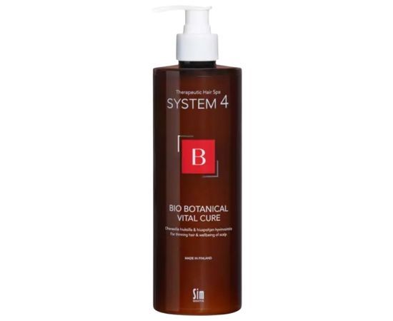 SYSTEM4 Bio Botanical Vital Cure Біо-ботанічний кондиціонер для шкіри голови проти випадіння 53223 фото