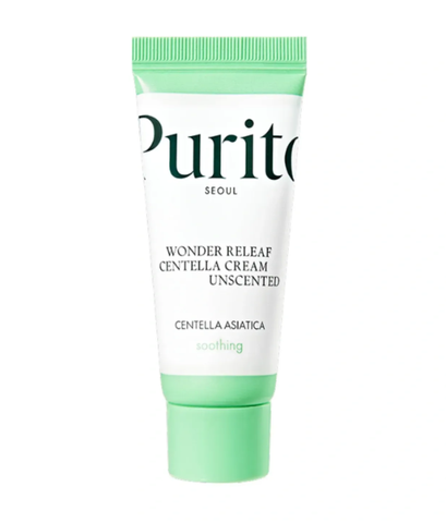 Purito SEOUL Wonder Releaf Centella Cream Unscented 15 ml Крем для чутливої шкіри з центеллою без ефірних олій 3984726873 фото